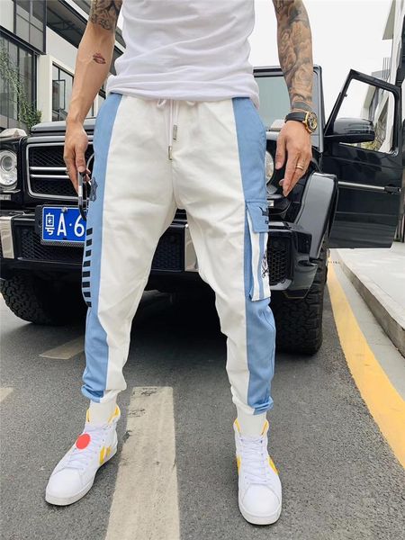 european station 2021 summer light colored casual pants male logo trend fashion personality sports jog handsome tide men's, Black
european station 2021 summer light colored casual pants male logo trend fashion personality sports jog handsome tide men's, Black