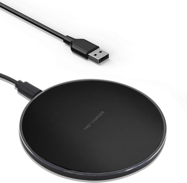 fast wireless charger charging pad, inductive wireless charging station 15 w qi charger with usb-c cable for iphone smart cell mobile phone
fast wireless charger charging pad, inductive wireless charging station 15 w qi charger with usb-c cable for iphone smart cell mobile phone