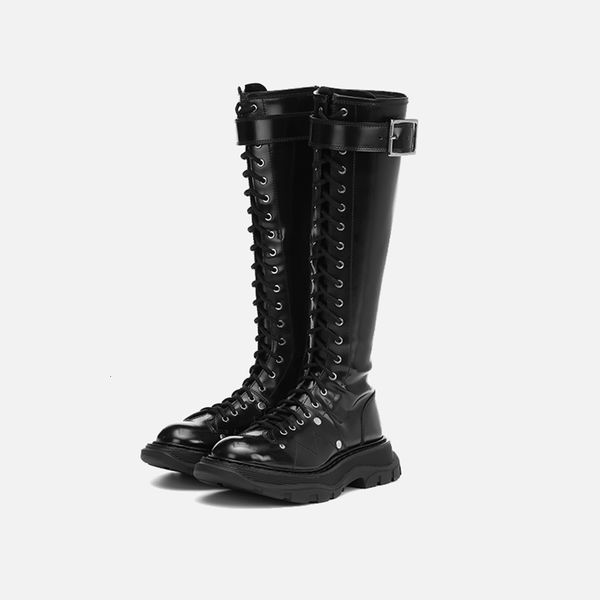 boots woman's knee-high flat with new genuine leather white punk cross-tied martin high motorcycle basic 6yuv, Black
boots woman's knee-high flat with new genuine leather white punk cross-tied martin high motorcycle basic 6yuv, Black
