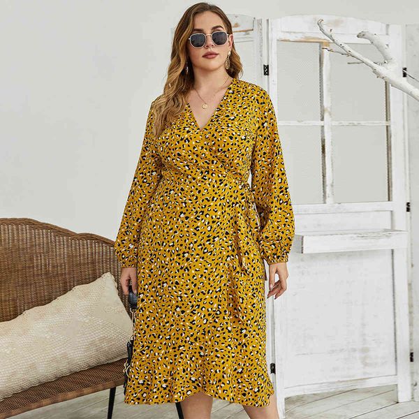 casual dresses leopard print retro women wrap dress v-neck ruffle hem long sleeve spring autumn boho beach female vestidos 4ylq, Black;gray
casual dresses leopard print retro women wrap dress v-neck ruffle hem long sleeve spring autumn boho beach female vestidos 4ylq, Black;gray