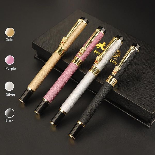 fountain pens luxury quality metal frosted golden dragon business office pen 0.5mm ink school stationery supplies student gifts
fountain pens luxury quality metal frosted golden dragon business office pen 0.5mm ink school stationery supplies student gifts