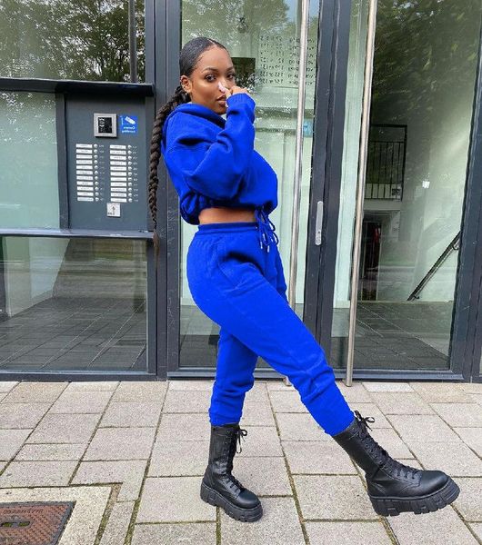 women's two piece pants european and american elastic hoodie sport suit, White
women's two piece pants european and american elastic hoodie sport suit, White