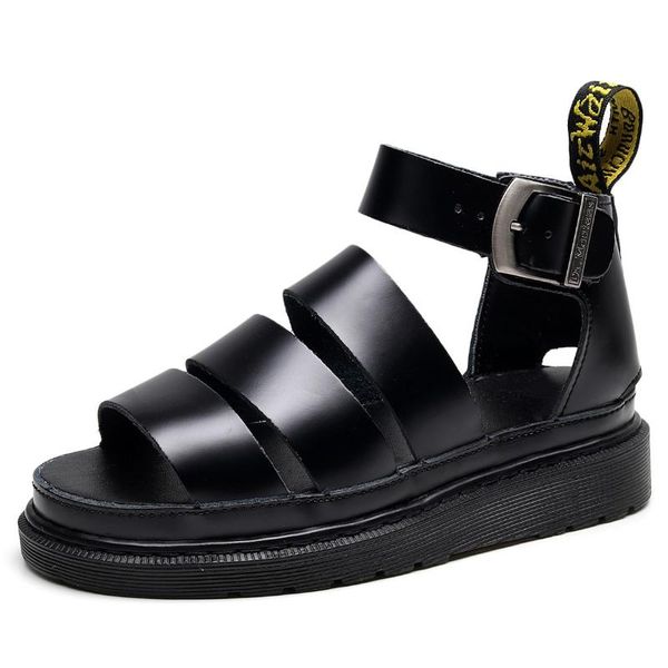sandals 2021 summer black leather gladiator ladies for women three buckle platform street style flats roman shoes
sandals 2021 summer black leather gladiator ladies for women three buckle platform street style flats roman shoes