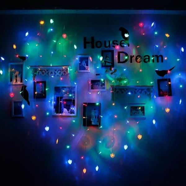strings led curtain garland on the window usb string lights fairy heart-shaped festoon christmas wedding holiday decoration for home
strings led curtain garland on the window usb string lights fairy heart-shaped festoon christmas wedding holiday decoration for home