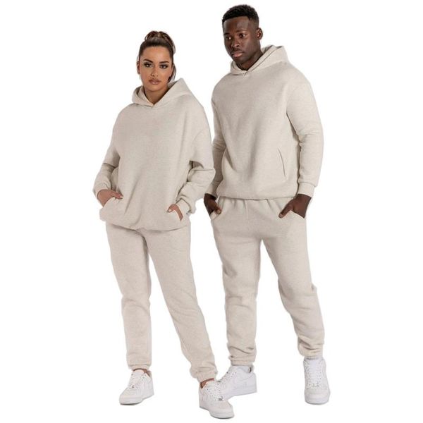 women sports fitness hooded sweater suit fall winter casual two piece jogger pants tracksuit matching outfits women's, White
women sports fitness hooded sweater suit fall winter casual two piece jogger pants tracksuit matching outfits women's, White