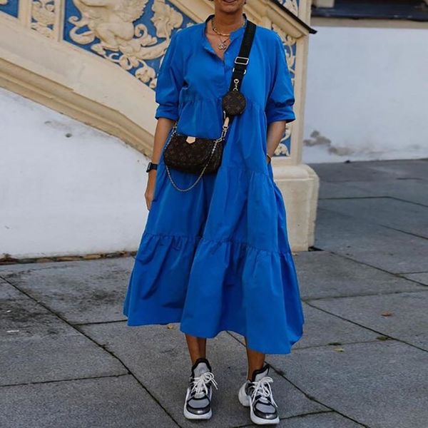 maxi women femme in robes daily big white shirts high waist dress the line african autumn, Black;gray
maxi women femme in robes daily big white shirts high waist dress the line african autumn, Black;gray