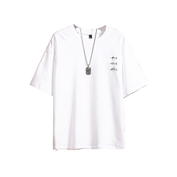 men's t-shirts swordfish logo hiphop short sleeve t-shirt for men and women, White;black
men's t-shirts swordfish logo hiphop short sleeve t-shirt for men and women, White;black