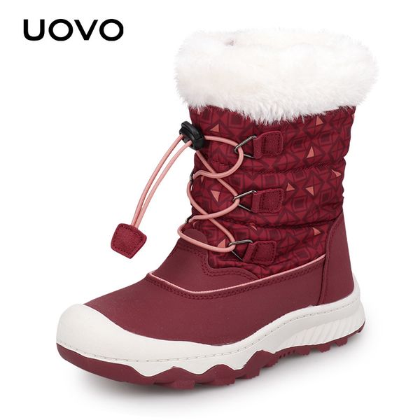 kids snow boots 2021 uovo new arrival winter children warm shoes girls water repellent with plush lining #29-38
kids snow boots 2021 uovo new arrival winter children warm shoes girls water repellent with plush lining #29-38