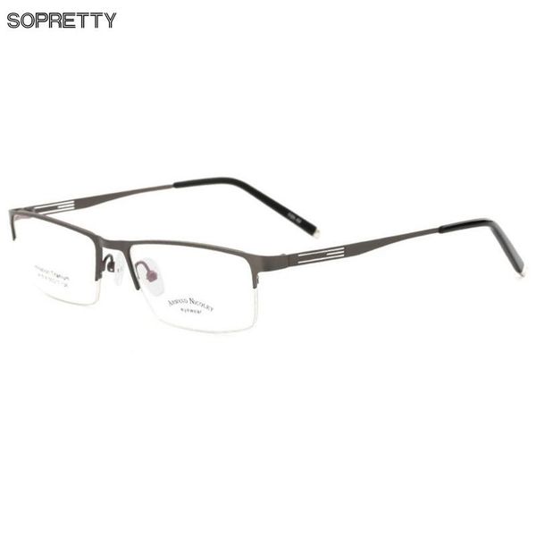 fashion sunglasses frames ultralight titanium alloy business men's optical glasses , half frame openwork metal prescription myopia glas, Black
fashion sunglasses frames ultralight titanium alloy business men's optical glasses , half frame openwork metal prescription myopia glas, Black