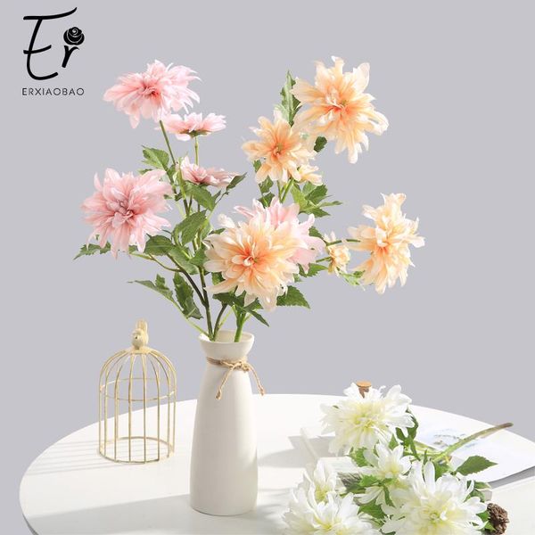 erxiaobao pompon dahlia silk artificial flowers fake chrysanthemum for table wedding home room decoration decorative & wreaths
erxiaobao pompon dahlia silk artificial flowers fake chrysanthemum for table wedding home room decoration decorative & wreaths