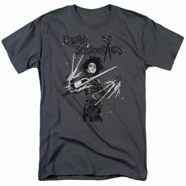 Edward Scissorhands Snowy Night T Shirt Mens Licensed Classic 80s Movie Charcoal, White;black
Edward Scissorhands Snowy Night T Shirt Mens Licensed Classic 80s Movie Charcoal, White;black