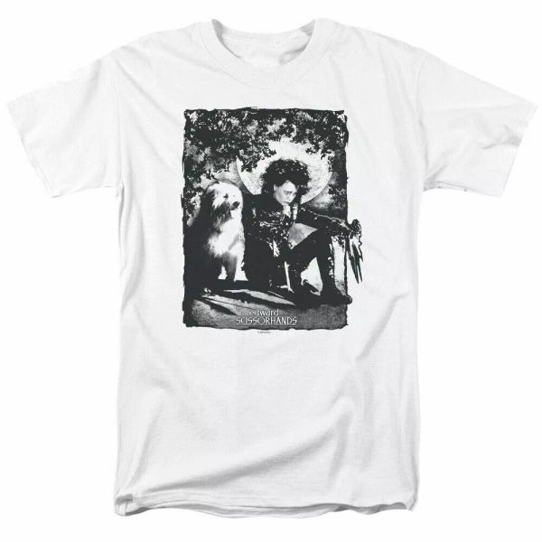 edward scissorhands lucky dog t shirt mens licensed classic 80s movie white, White;black
edward scissorhands lucky dog t shirt mens licensed classic 80s movie white, White;black