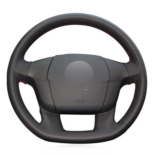steering wheel covers black pu faux leather diy hand-stitched car cover for c4 c4l l (no multi-function button)
steering wheel covers black pu faux leather diy hand-stitched car cover for c4 c4l l (no multi-function button)