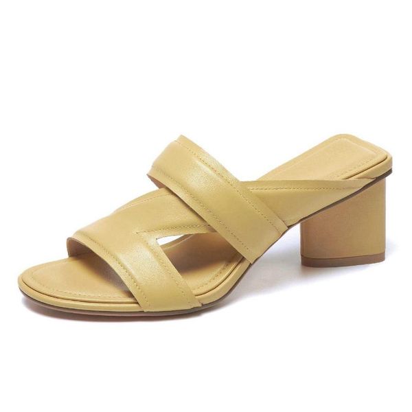 sandals natural cow leather thick high heel summer colorful peep toe slip on catwalk original design mules beach l13, Black
sandals natural cow leather thick high heel summer colorful peep toe slip on catwalk original design mules beach l13, Black