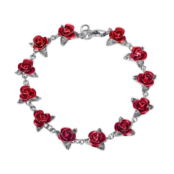 charm bracelets est beautiful charming rose bracelet romantic valentine's day birthday gifts for her ent h2831g, Golden;silver
charm bracelets est beautiful charming rose bracelet romantic valentine's day birthday gifts for her ent h2831g, Golden;silver