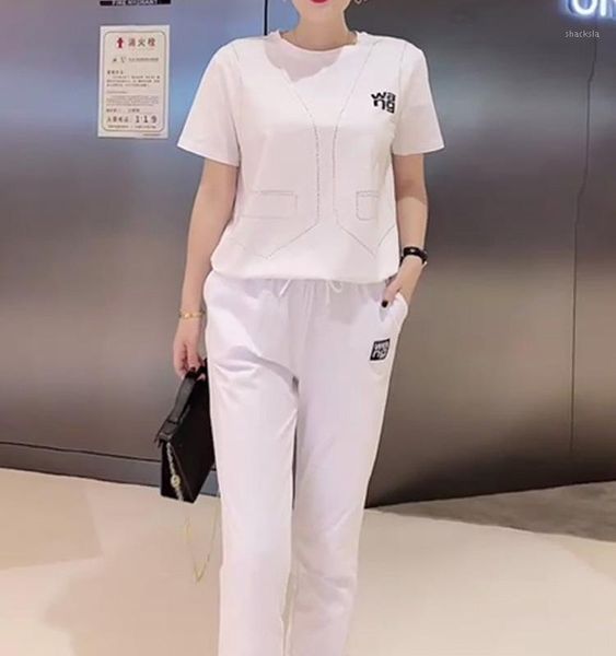 tianluo 2021 summer fashion brand women's alexandria queen short sleeve white suit tracksuits, Gray
tianluo 2021 summer fashion brand women's alexandria queen short sleeve white suit tracksuits, Gray