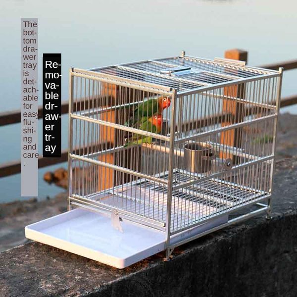 bird cages 2021 stainless steel parrot cage luxury large starling metal peony breeding nest iron pigeon supplies
bird cages 2021 stainless steel parrot cage luxury large starling metal peony breeding nest iron pigeon supplies