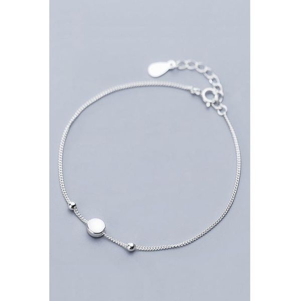 link, chain la maxza 925 sterling silver minimalist small round wafer beads bracelet for women girls friendship adjustable, Black
link, chain la maxza 925 sterling silver minimalist small round wafer beads bracelet for women girls friendship adjustable, Black