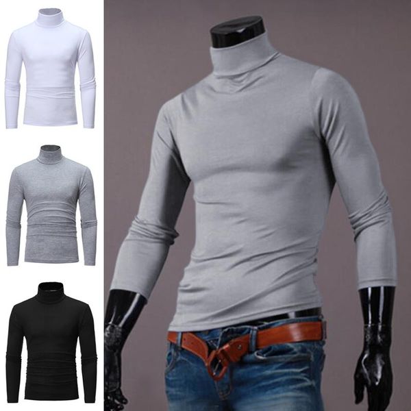 men's t-shirts solid color turtleneck t-shirt autumn spring casual long sleeve basic bottoming shirt fashion slim-fit, White;black
men's t-shirts solid color turtleneck t-shirt autumn spring casual long sleeve basic bottoming shirt fashion slim-fit, White;black
