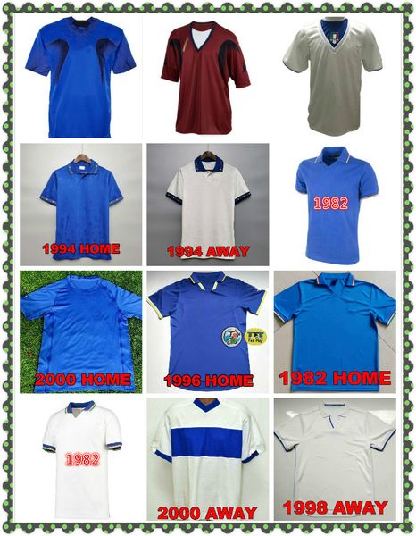 1994 1998 retro version italy soccer jersey 94 home maldini baresi roberto baggio zola conte shirt away national team football uniforms, Black;yellow
1994 1998 retro version italy soccer jersey 94 home maldini baresi roberto baggio zola conte shirt away national team football uniforms, Black;yellow