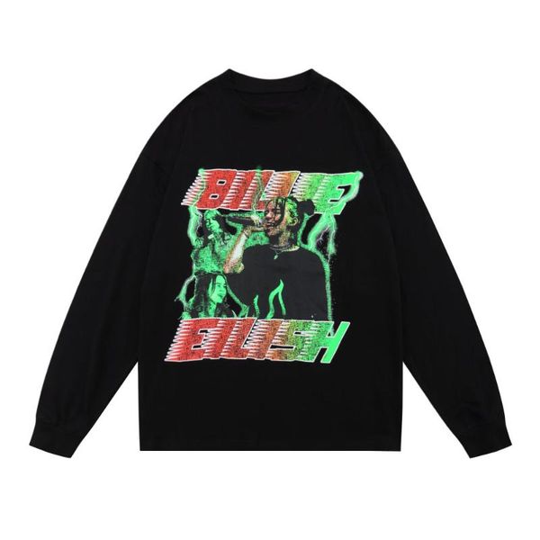 men's t-shirts zottsoz long sleeve tees hip hop casual singer poster print women men streetwear harajuku loose tshirt, White;black
men's t-shirts zottsoz long sleeve tees hip hop casual singer poster print women men streetwear harajuku loose tshirt, White;black