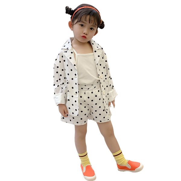 2022 fashion 100% cotton spring and summer girl clothing jacket suit shorts kids clothing three-piece high quality, White
2022 fashion 100% cotton spring and summer girl clothing jacket suit shorts kids clothing three-piece high quality, White