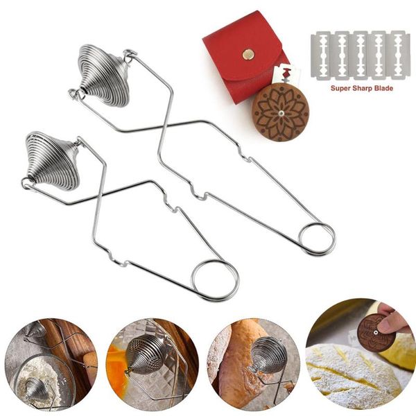 baking & pastry tools flour duster for spring handle stainless steel sugar shaker pick up and dust sifter with bread lame set
baking & pastry tools flour duster for spring handle stainless steel sugar shaker pick up and dust sifter with bread lame set