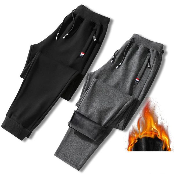 men's pants 2021 winter fleece knitted sweatpants men fashion streetwear jogger lounge wear solid color warm, Black
men's pants 2021 winter fleece knitted sweatpants men fashion streetwear jogger lounge wear solid color warm, Black