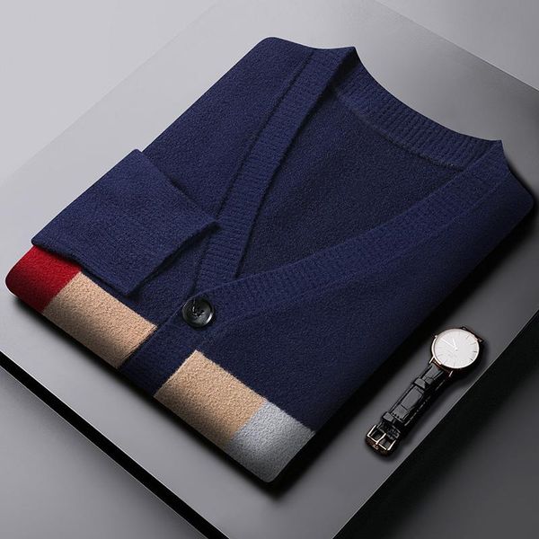 men's sweaters autumn plus fat size cardigan jacket casual loose knit sweater men, White;black
men's sweaters autumn plus fat size cardigan jacket casual loose knit sweater men, White;black