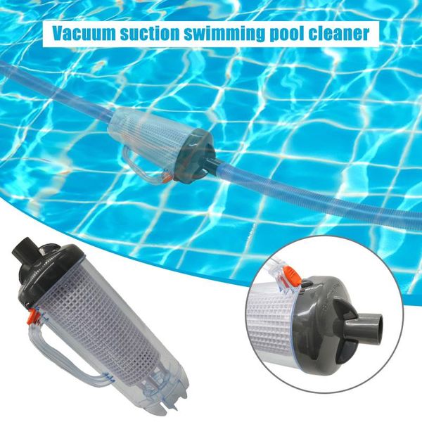 pool & accessories leaf canister automatic vacuum suction swimming cleaners with mesh basket filter 24cm hose #33
pool & accessories leaf canister automatic vacuum suction swimming cleaners with mesh basket filter 24cm hose #33