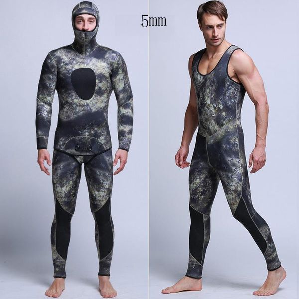 the men's 5mm camouflage diving suit is a two-piece hunting fishing and wetsuits size s-xxl suits
the men's 5mm camouflage diving suit is a two-piece hunting fishing and wetsuits size s-xxl suits