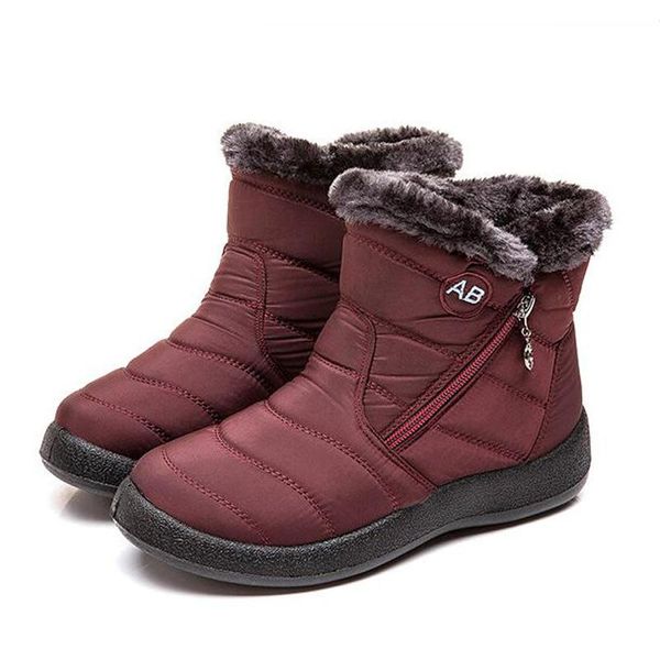 boots 2021 snow women's non-slip women winter fur warm ankle for down waterproof booties botas mujer, Black
boots 2021 snow women's non-slip women winter fur warm ankle for down waterproof booties botas mujer, Black