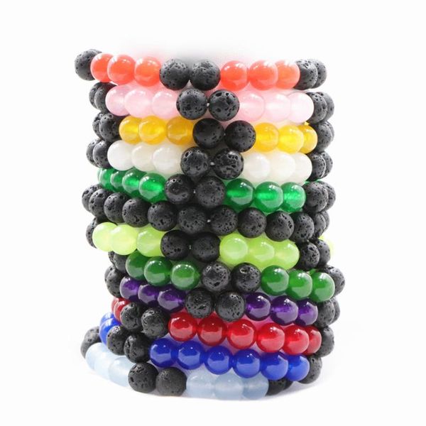 charm bracelets charms beaded bracelet for women natural stone jades lava beads splicing colors elastic bangle jewelry 7.5" a713, Golden;silver
charm bracelets charms beaded bracelet for women natural stone jades lava beads splicing colors elastic bangle jewelry 7.5" a713, Golden;silver