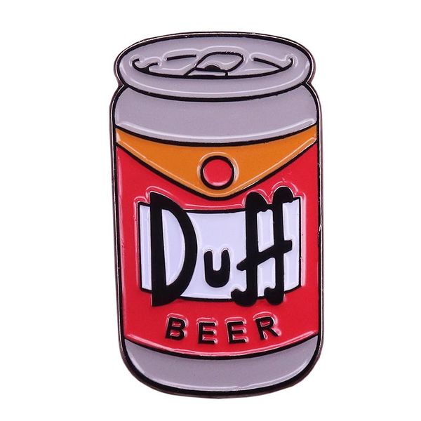 pins, brooches cartoon anime homer favourite beer duff brooch pins enamel badges lapel pin jackets fashion jewelry accessories, Gray 
pins, brooches cartoon anime homer favourite beer duff brooch pins enamel badges lapel pin jackets fashion jewelry accessories, Gray