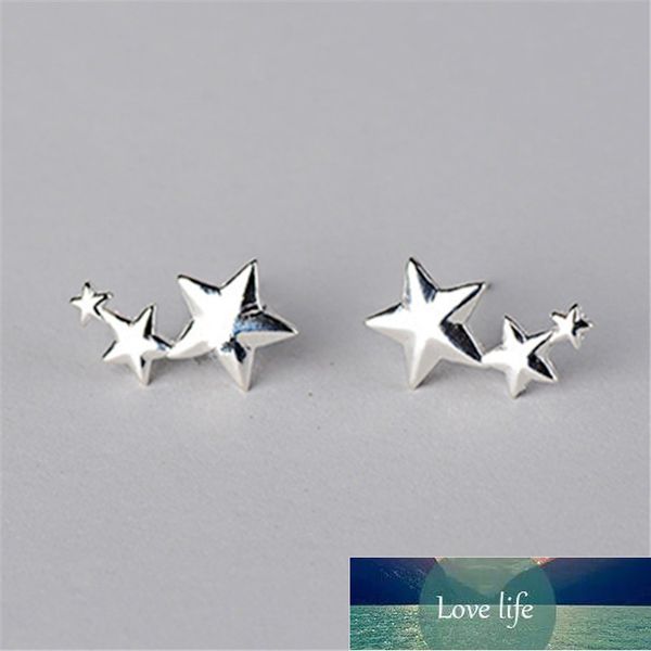 tibetan sliver three stars stud earrings for women female pentagram small accessories fashion jewelry simple ear studs, Golden;silver
tibetan sliver three stars stud earrings for women female pentagram small accessories fashion jewelry simple ear studs, Golden;silver