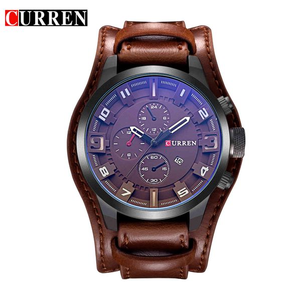 karion 8225 men's leisure business quartz leather wristband mechanical pointer watch, Slivery;brown
karion 8225 men's leisure business quartz leather wristband mechanical pointer watch, Slivery;brown