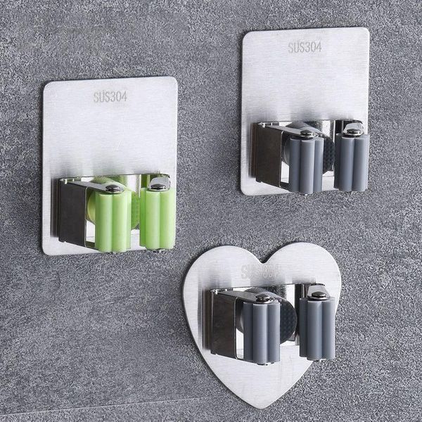 mop rack hook stainless steel kitchen broom bathroom wall-mounted storage household for hooks & rails
mop rack hook stainless steel kitchen broom bathroom wall-mounted storage household for hooks & rails