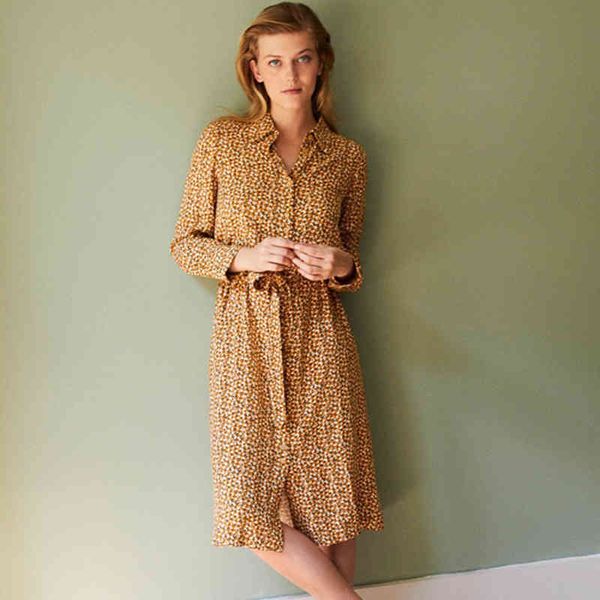 dresses floral print midi women viscose belt sashes long sleeve retro vintage a line dress chic casual elegant femme robe pvp8, Black;gray
dresses floral print midi women viscose belt sashes long sleeve retro vintage a line dress chic casual elegant femme robe pvp8, Black;gray