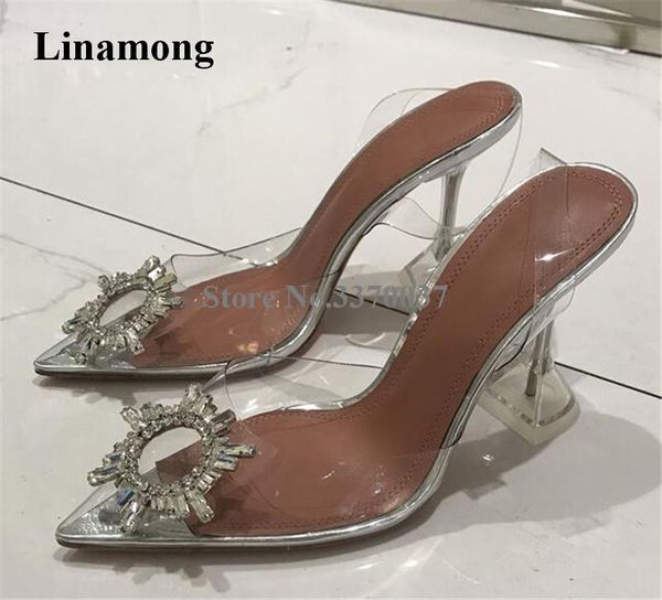 dress shoes est women fashion bling rhinestone buckle pointed toe pvc pumps transparent crystal strange heels wedding, Black
dress shoes est women fashion bling rhinestone buckle pointed toe pvc pumps transparent crystal strange heels wedding, Black