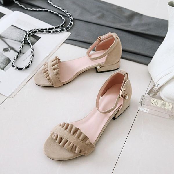 big size 9 11-14 high heels sandals women shoes woman summer ladies open-toe word with pleated lace wrap heel, Black
big size 9 11-14 high heels sandals women shoes woman summer ladies open-toe word with pleated lace wrap heel, Black
