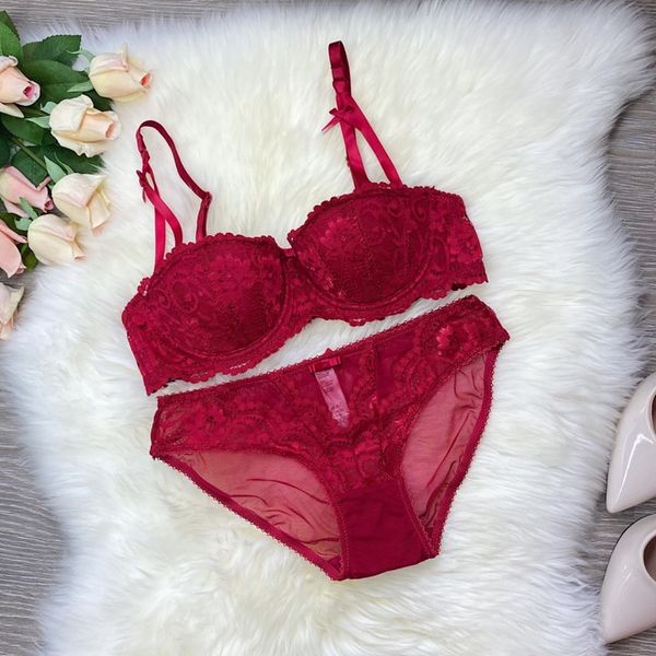 bra and panty set plus size underwire unlined summer underwear sets women lingerie feminina 2021 underwear & sleepwears, Red;black
bra and panty set plus size underwire unlined summer underwear sets women lingerie feminina 2021 underwear & sleepwears, Red;black