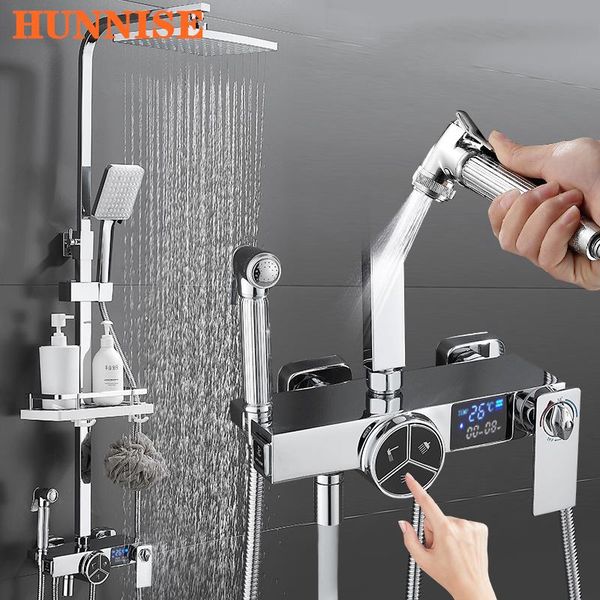 bathroom shower sets chrome thermostatic set ly press waterfall mixer faucet rainfall head digital system
bathroom shower sets chrome thermostatic set ly press waterfall mixer faucet rainfall head digital system