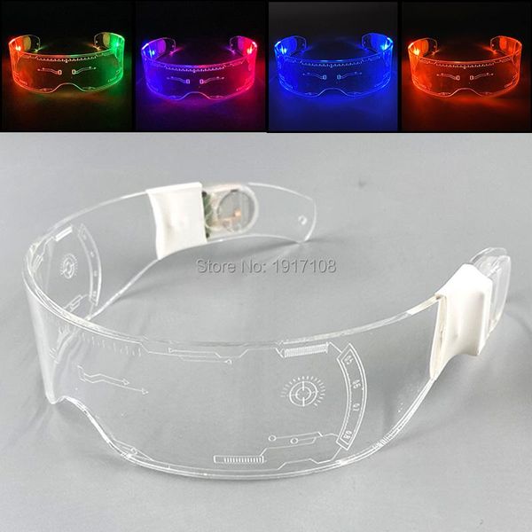 party decoration fashion led light up glasses glow rave costume décor dj club carnival 
party decoration fashion led light up glasses glow rave costume décor dj club carnival