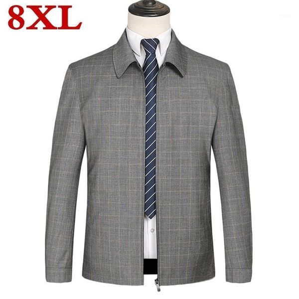men's jackets size 2021 8xl plus 7xl 6xl spring autumn business casual jacket, Black;brown
men's jackets size 2021 8xl plus 7xl 6xl spring autumn business casual jacket, Black;brown