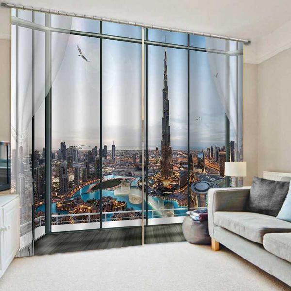 curtain & drapes luxury blackout 3d window curtains for living room bedroom city building
curtain & drapes luxury blackout 3d window curtains for living room bedroom city building