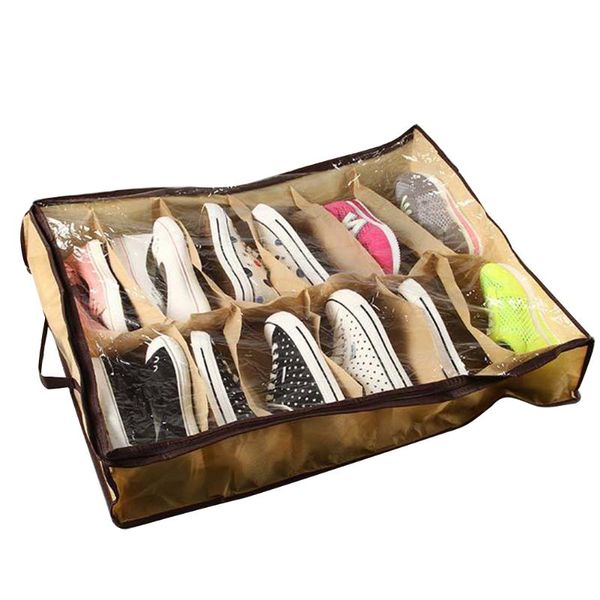 clothing & wardrobe storage 12pair large capacity reusable washable under bed anti moisture dustproof bag clear folding universal home shoes
clothing & wardrobe storage 12pair large capacity reusable washable under bed anti moisture dustproof bag clear folding universal home shoes