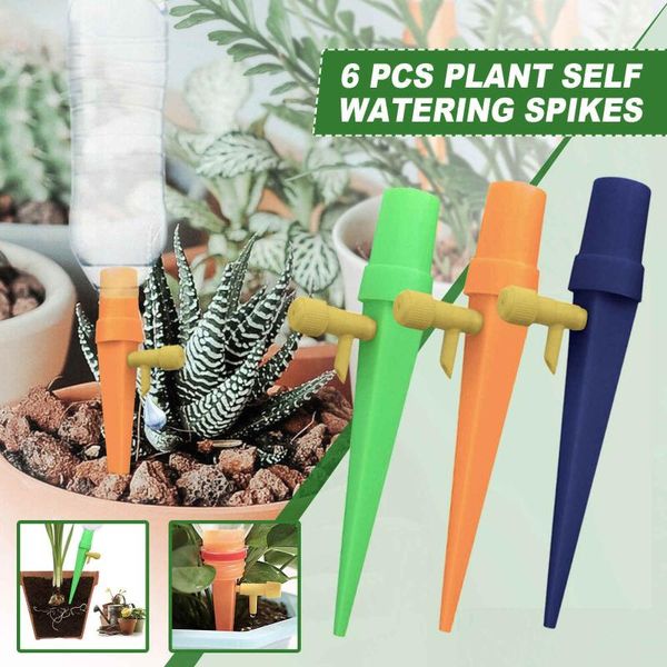 watering equipments 6pcs garden automatic water dropper plant self spikes with control tap switch
watering equipments 6pcs garden automatic water dropper plant self spikes with control tap switch