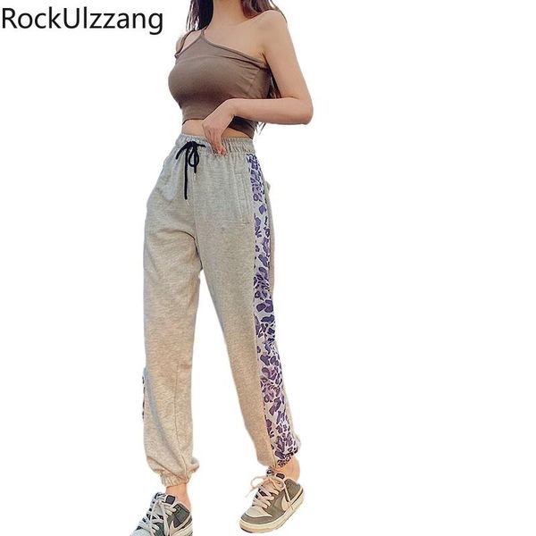 women's pants & capris drawstring high waist slim patchwork contrast leopard striped jogger pant women summer cotton sweatpant fashion, Black;white
women's pants & capris drawstring high waist slim patchwork contrast leopard striped jogger pant women summer cotton sweatpant fashion, Black;white