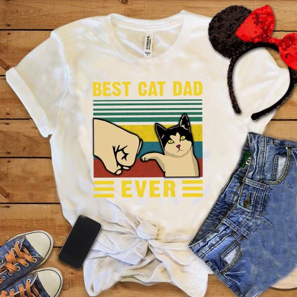 cat dad funny shirt streetwear couple tee holiday workout t-shirt graphic woman tshirts women's, White
cat dad funny shirt streetwear couple tee holiday workout t-shirt graphic woman tshirts women's, White