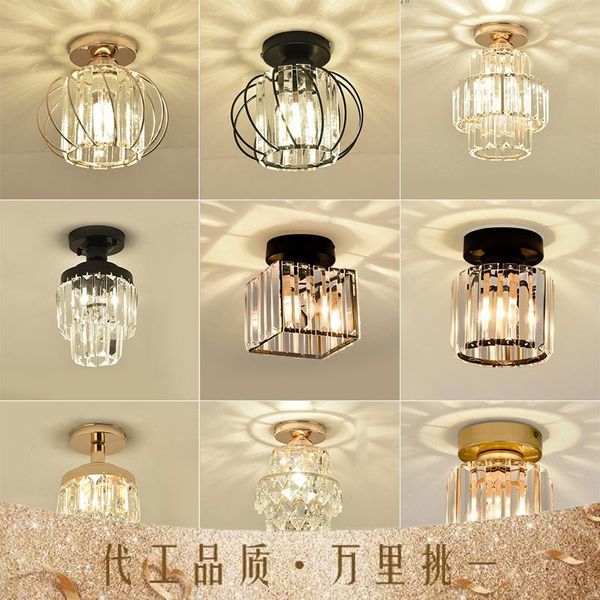 ceiling lights modern simple led crystal lamp entrance porch light luxury creative personality balcony corridor
ceiling lights modern simple led crystal lamp entrance porch light luxury creative personality balcony corridor